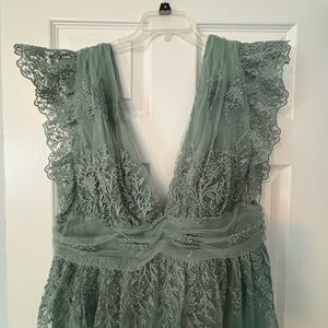 NWT Baltic Born Rhea Tulle Maxi Dress